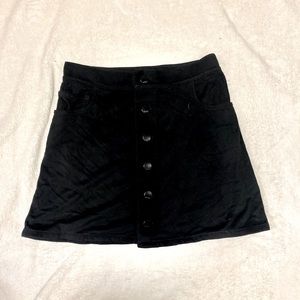 Velvet mini skirt. Size small. Brand- Express. Brand new!